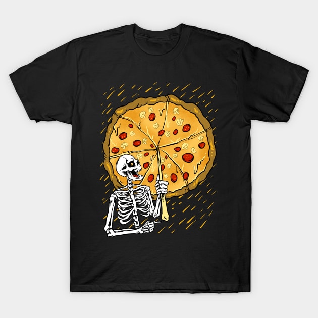 pizza before rain T-Shirt by spoilerinc